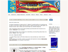 Tablet Screenshot of cardonavives.com